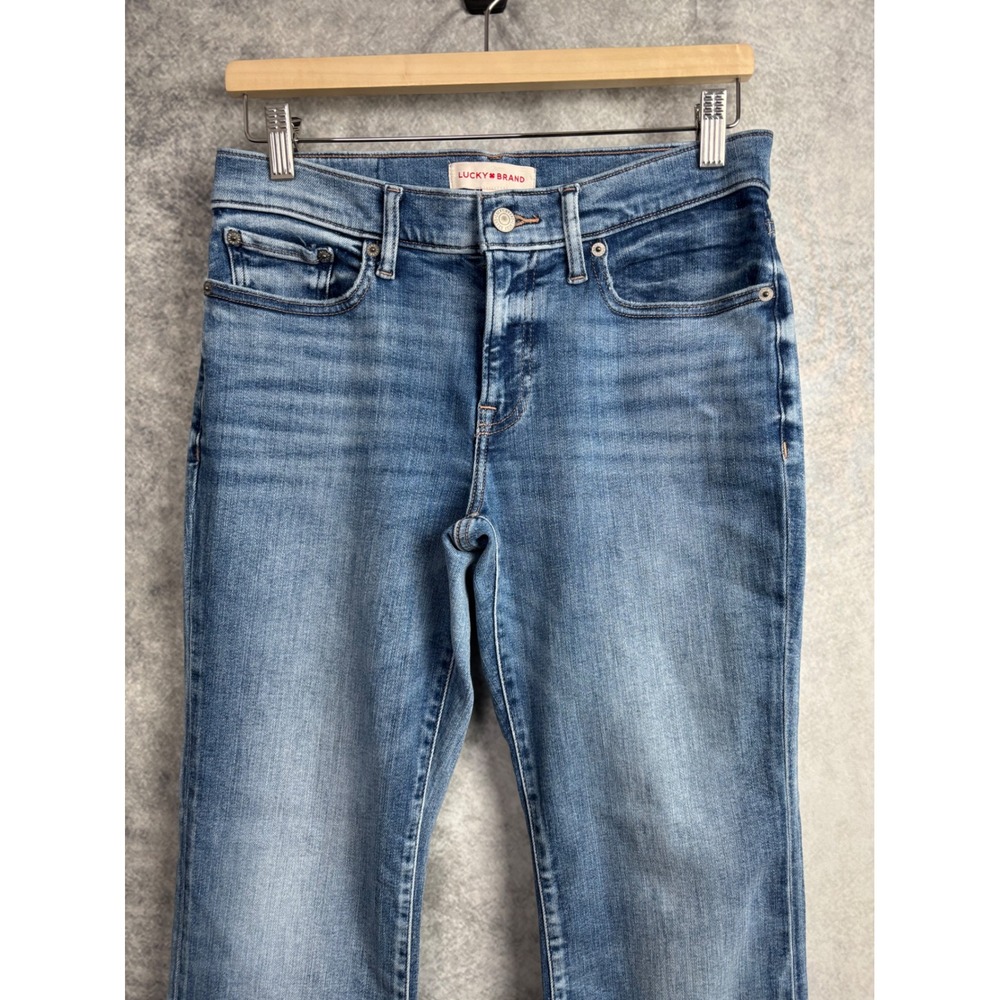 Lucky Brand Denim Women's Sweet Mid-Rise Boot Cut Jeans Size 6/28 - Picture 2 of 9